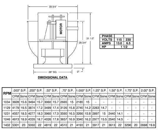 AH52B Exhaust Fan