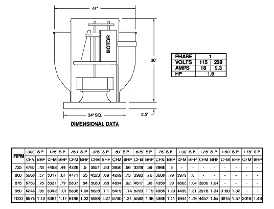 AH56B Exhaust Fan